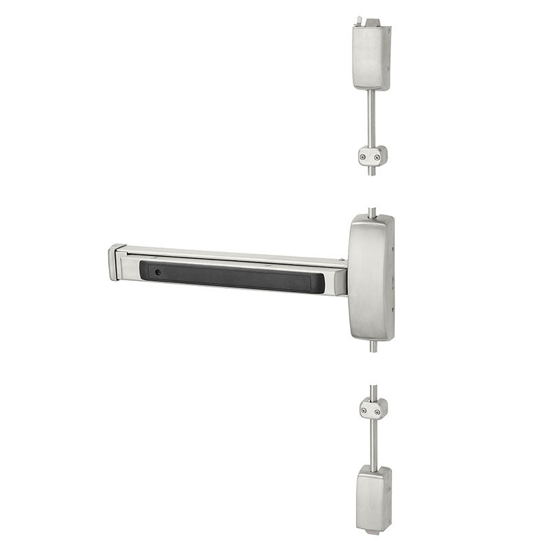 Sargent 8706E-84-US32D Surface Vertical Rod Exit Device