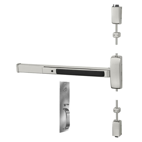 Sargent 12-8763-F-PTB-US32D Surface Vertical Rod Exit Device