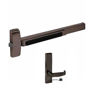 Sargent 12-8873-F-ETL-24V Fire Rated Rim Exit Device, Electrified ETL Trim, 24V, Fail Safe, Non-Keyed, 33"-36" Bar