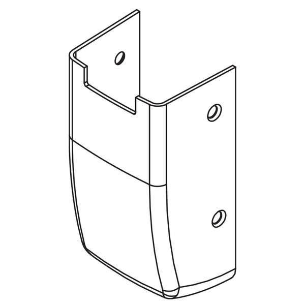 Sargent 97-0084 10 Cover for Fire Rated 12 8700 Series Surface Vertical Rod Exit Devices Top Case