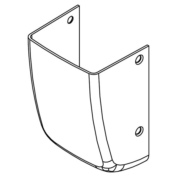 Sargent 97-0392 10 Top cover for Fire Rated 8700 Series Surface Vertical Rod Exit Devices