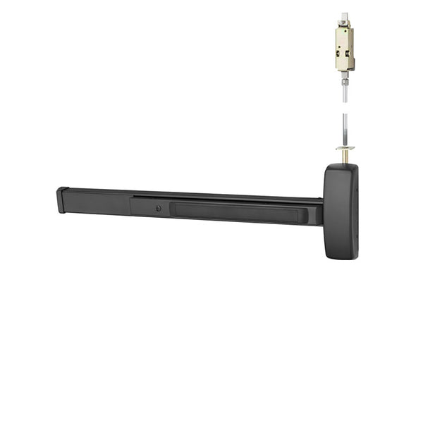 Sargent NB-WD8610F-BSP Concealed Vertical Rod Exit Device