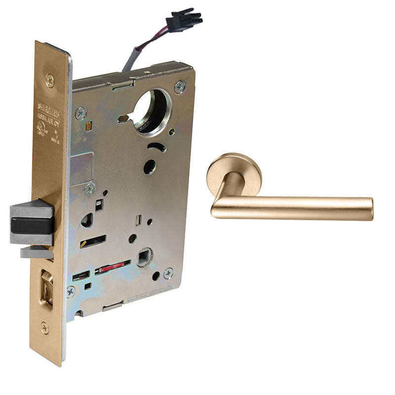 Sargent RX-LC-8204-12V-LNMI-US10 Storeroom 12V Electrified Mortise Lock