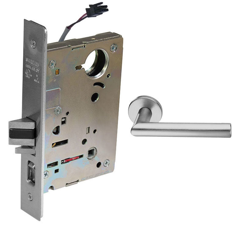 Sargent RX-LC-8204-24V-LNMI-US32D Storeroom 24V Electrified Mortise Lock