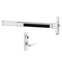 Sargent 12-8513-G-ETB Fire Rated Narrow Stile Rim Exit Device, Classroom Function Lever, 43"-48" Dr Width