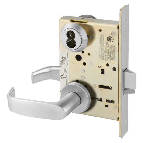 Sargent 70 8204 LNL 26D Mortise Lock w/ Storeroom Function