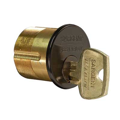 Sargent Mortise Cylinders - Multiple Keyways & Finishes