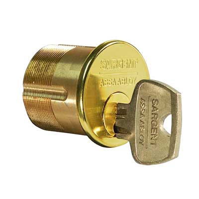 Sargent Mortise Cylinders - Multiple Keyways & Finishes