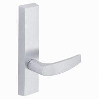 SARGENT 710-ETB dummy lever trim for 80 Series exit devices, US26D satin chrome, rectangular escutcheon