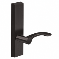 SARGENT 710-ETMV dummy lever trim for 80 series exit devices, US10B dark bronze, rectangular escutcheon