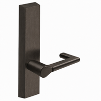 SARGENT 715-8-ETND exit device trim with ND lever, US10B oil-rubbed bronze, rectangular escutcheon