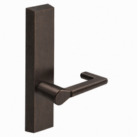 SARGENT 715-8-ETND exit device ET trim with ND lever, US10BE oil-rubbed bronze, non-keyed passage