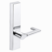SARGENT 715-8-ETND exit device trim with ND lever, polished chrome US26, non-keyed passage trim