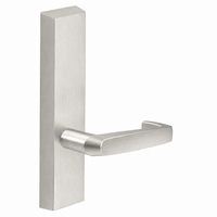 SARGENT 715-8-ETNJ exit device trim, NJ lever on rectangular escutcheon, satin nickel US15