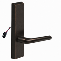 SARGENT 773-8-ETME-24V electrified exit trim, ME lever with long escutcheon, dark bronze 10BE