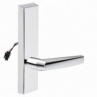 SARGENT 773-8-ETMJ-24V-US26 electrified exit device trim with MJ lever, polished chrome escutcheon