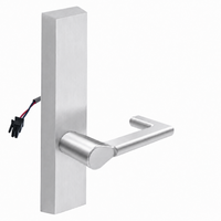 SARGENT 773-8 ET exit device trim with ND lever, US26D satin chrome, electrified escutcheon, no cylinder