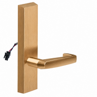 SARGENT 773-8-ETNJ 12V electrified exit device trim with NJ lever, satin bronze US10 finish, rectangular escutcheon
