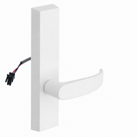 SARGENT 773-8-ETP-12V-WSP electrified exit trim, white satin pearl plate with P lever and wire lead