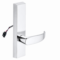 SARGENT 773-8-ETP-24V-US26 electrified exit trim with P lever, polished chrome escutcheon, no cylinder