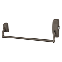 Sargent 9898 US10B dark bronze 48" rim crossbar exit device, surface mount, hex key dogging