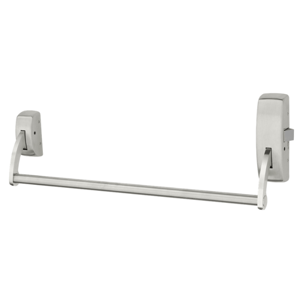 Sargent 9898-48 US32D satin stainless steel rim crossbar exit device, surface mounted, 48" bar, hex key dogging