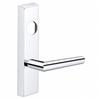 SARGENT LC-704-ETMI-US26 exit device trim with MI lever, polished chrome escutcheon, less cylinder