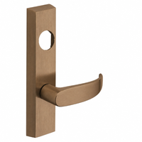 SARGENT LC-704-ETP-US10 exit device trim with P lever, satin bronze finish, less cylinder