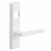 SARGENT LC-706-8-ETMD-WSP exit device trim, white powder coat escutcheon with MD lever, less cylinder