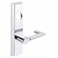 SARGENT LC-706-8-ETND-US26 exit device ET trim with ND lever, polished chrome escutcheon, less cylinder