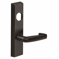 SARGENT LC-706-8-ETNJ-US10B exit device trim with NJ lever, dark bronze US10B finish, less cylinder