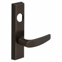 SARGENT LC-713-8-ETB exit device trim with B lever, oil-rubbed bronze US10BE rectangular escutcheon