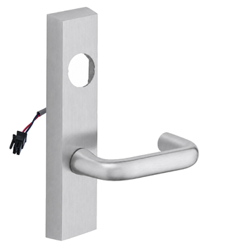 Sargent LC-775-8-ETL-24V Electrified Lever Trim, ET Trim, L Lever, 24V, Fail Safe, Power Off, Unlocks Lever, Key Retracts Latch, For 80 Series Exit Diveces
