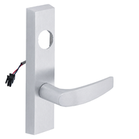 SARGENT LC-776-8-ETB-12V-US26D electrified ET trim lever, satin chrome, rectangular escutcheon, less cylinder