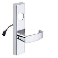 SARGENT LC-776-8-ETL-12V-US26 electrified ET trim with L lever, polished chrome escutcheon, less cylinder