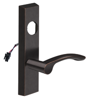 SARGENT LC-776-8-ETMV-24V electrified ET trim lever, US10BE oil-rubbed bronze escutcheon, less cylinder