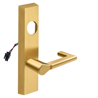 SARGENT LC-776-8-ETND-12V-US4 electrified ET trim with ND lever, satin brass escutcheon, less cylinder