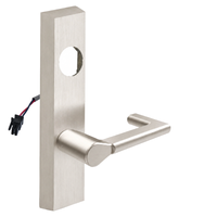 SARGENT LC-776-8-ETND-24V-US15 electrified ET trim lever, satin nickel escutcheon with ND lever, less cylinder