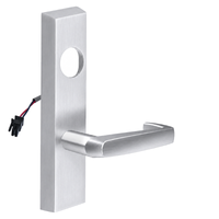 SARGENT LC-776-8-ETNJ-12V-US26D electrified ET trim lever, satin chrome, rectangular escutcheon, less cylinder