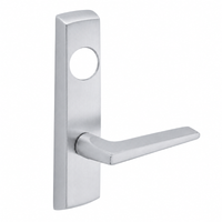 SARGENT LC-P704-NEF-US26D narrow stile exit device lever trim, satin chrome plate with F lever, less cylinder