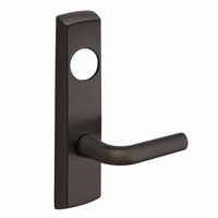 SARGENT LC-P704-NEW-US10B narrow stile exit device lever trim, dark bronze plate with W lever