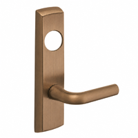 SARGENT LC-P704-NEW-US10BL narrow stile exit device lever trim, satin bronze, W lever with cylinder hole