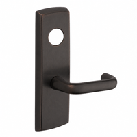 SARGENT LC-P704-WEJ-US10BE wide stile exit device lever trim, dark bronze finish, J lever, less cylinder