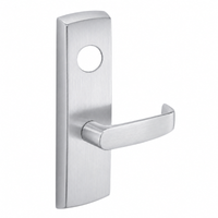 SARGENT LC-P704-WEL-US26D wide stile exit device lever trim, satin chrome plate with L lever, less cylinder