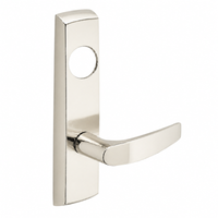 SARGENT LC-P706-8-NEB-US14 narrow stile exit device lever trim, satin nickel plate with B lever, less cylinder