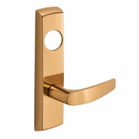 SARGENT LC-P706-8-NEB-US9 narrow stile exit device lever trim, satin bronze, B lever with cylinder hole