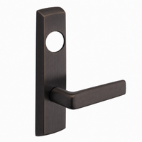 SARGENT LC-P706-8-NEE-US10BE narrow stile exit device lever trim, dark bronze E lever with cylinder hole