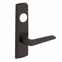 SARGENT LC-P706-8-NEF-US10B narrow stile exit device lever trim, dark bronze plate with F lever