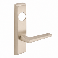 SARGENT LC-P706-8-NEF-US15 narrow stile exit device lever trim, satin nickel plate with F lever, less cylinder