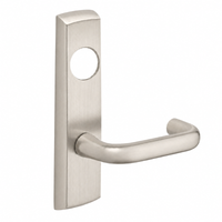 SARGENT LC-P706-8-NEJ-US15 narrow stile exit device lever trim, satin nickel plate with J lever, less cylinder